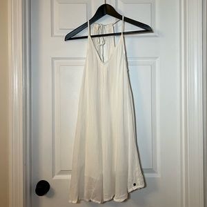NWT Roxy Perfect Pitch Beach Dress | White viscose gauze | Size XS